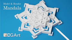 Modeling & Rendering Mandala