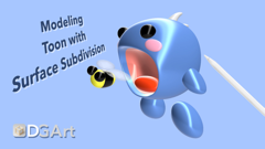 Modeling Toon with Surface Subdivision