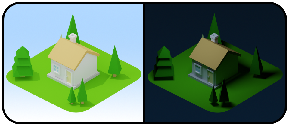 PolyHouse Blender Render