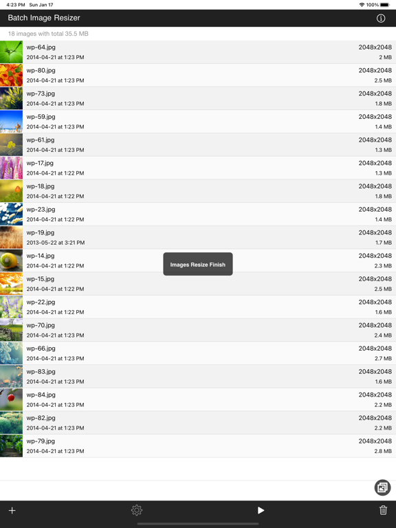 Batch_Image_Resize iPadOS App Screenshot 10