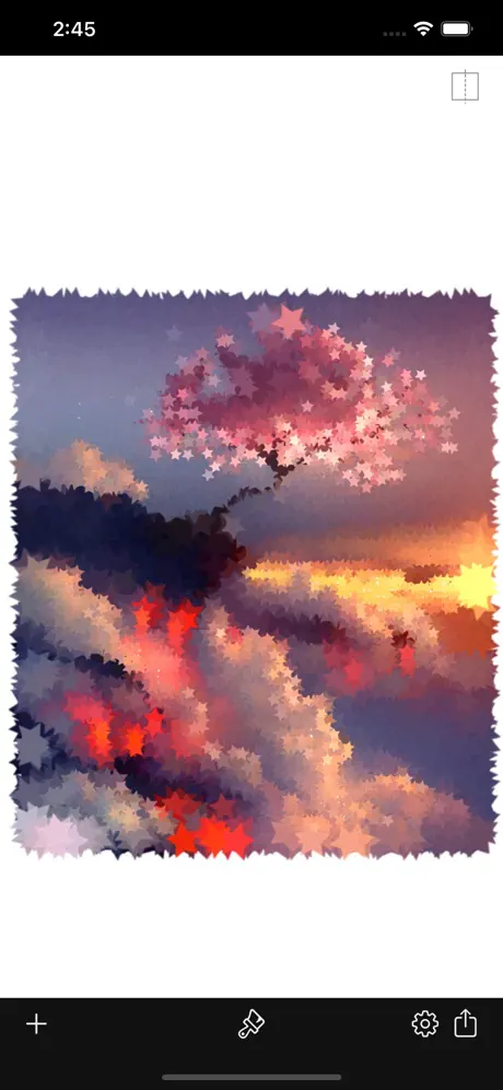 Bubble_Photo_Paint iOS App Screenshot 1