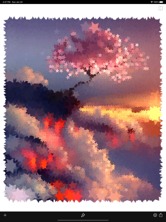 Bubble_Photo_Paint iPadOS App Screenshot 1