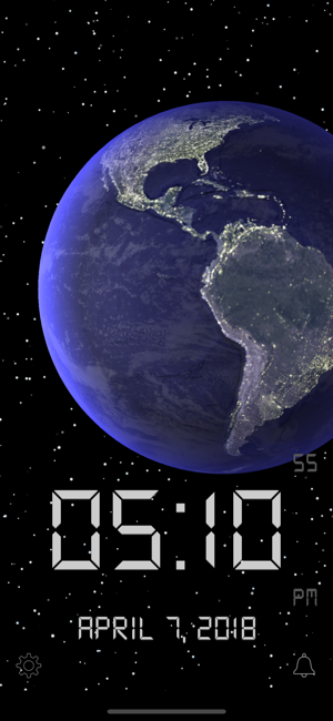 Earth Clock Plus iOS App for iPhone and iPad