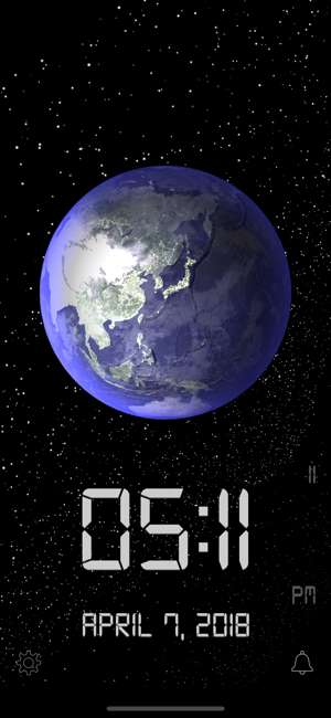 Earth Clock Plus iOS App for iPhone and iPad