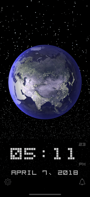 Earth Clock Plus iOS App for iPhone and iPad