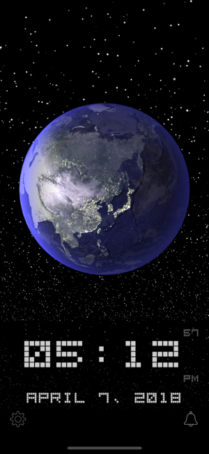 Earth Clock Plus iOS App for iPhone and iPad