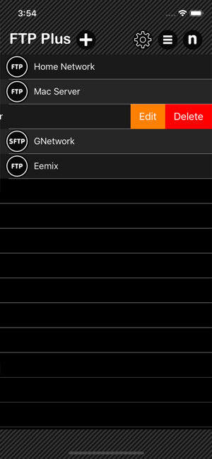 FTP Plus iOS App for iPhone and iPad