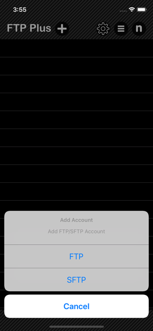 FTP Plus iOS App for iPhone and iPad