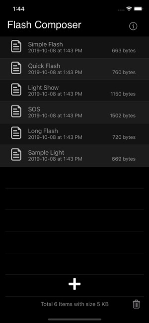 Flash Composer iOS App for iPhone and iPad