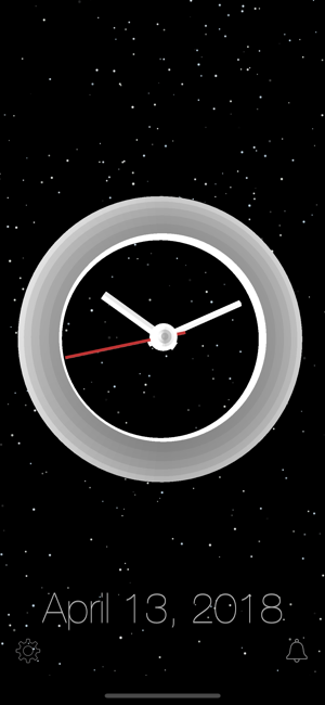 Galaxy Clock Plus iOS App for iPhone and iPad