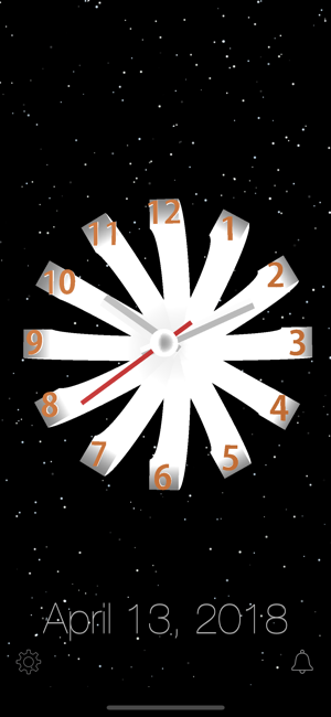 Galaxy Clock Plus iOS App for iPhone and iPad