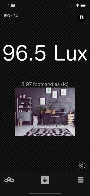 Light Meter - Brightness Calc iOS App for iPhone and iPad