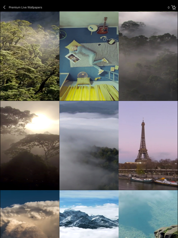 Live_Wallpaper_Collections iPadOS App Screenshot 3