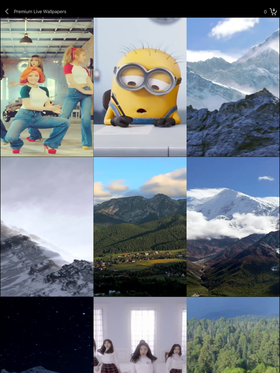 Live_Wallpaper_Collections iPadOS App Screenshot 4