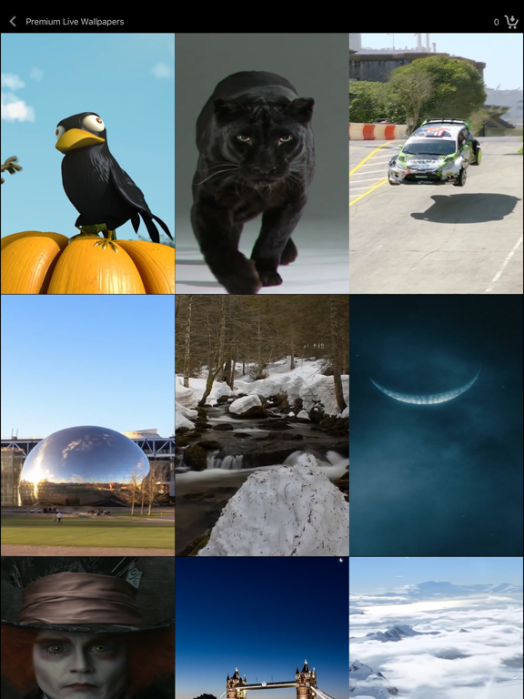 Live_Wallpaper_Collections iPadOS App Screenshot 5