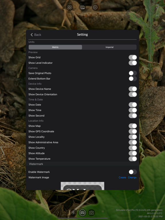 Log_Cam_Plus iPadOS App Screenshot 4