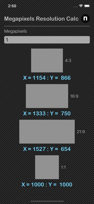 megapixel to resolution calculator megapixel to resolution calculator