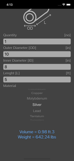 Metal Calculator Plus iOS App for iPhone and iPad