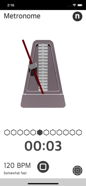 Metronome 3D Plus iOS App for iPhone and iPad