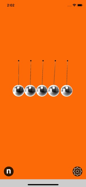 Newton's Cradle Plus iOS App for iPhone and iPad