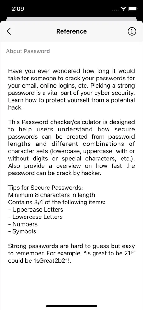 Password_Strength_Checker iOS App Screenshot 6