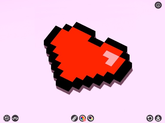 Pixel_Draw_3D iPadOS App Screenshot 7