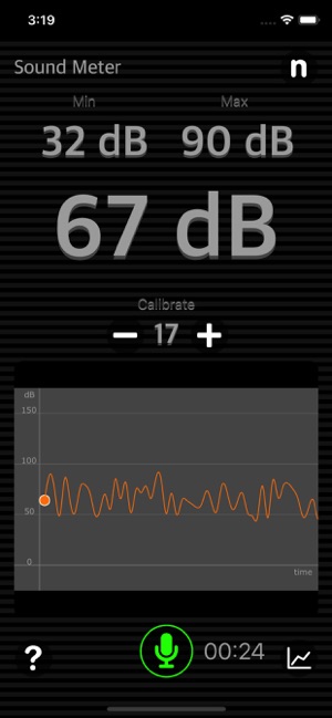 Sound Meter Plus iOS App for iPhone and iPad