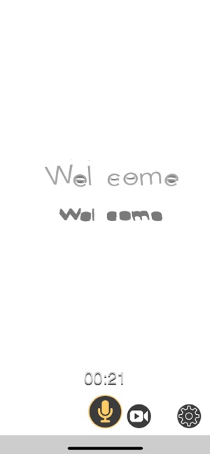 Speach To 3D Text iOS App for iPhone and iPad
