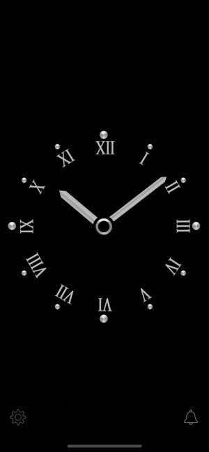 Titanium Luxury Clock iOS App for iPhone and iPad