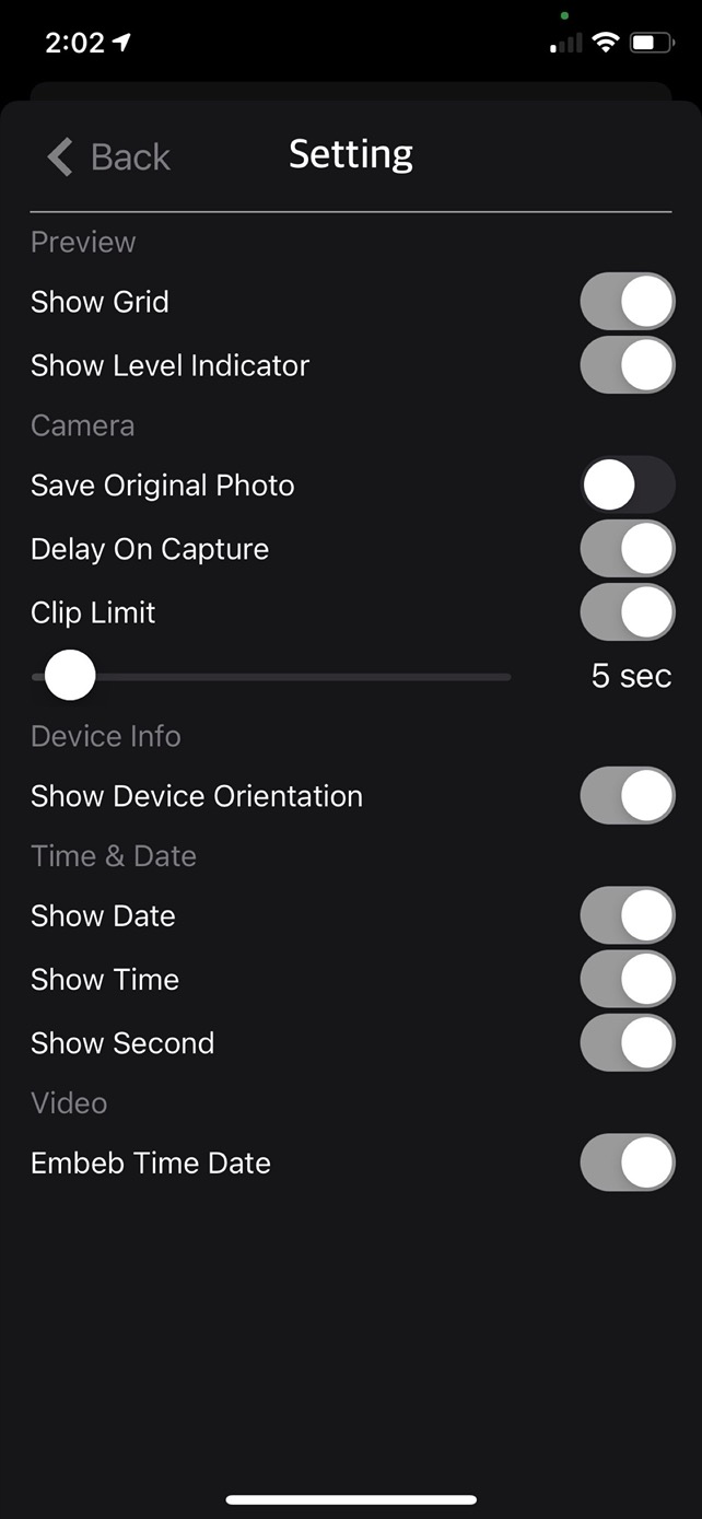 VLog_Cam iOS App Screenshot 7