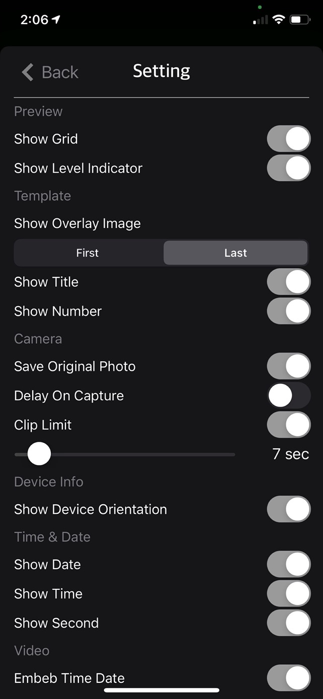 VLog_Cam iOS App Screenshot 8