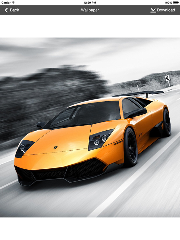 Wallpaper_Collection_Supercars_Edition iPadOS App Screenshot 5
