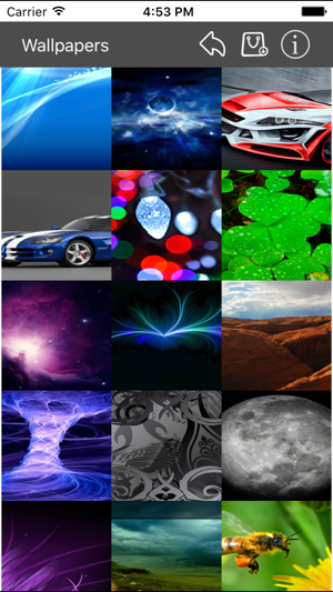 Wallpapers Collection Premium iOS App for iPhone and iPad