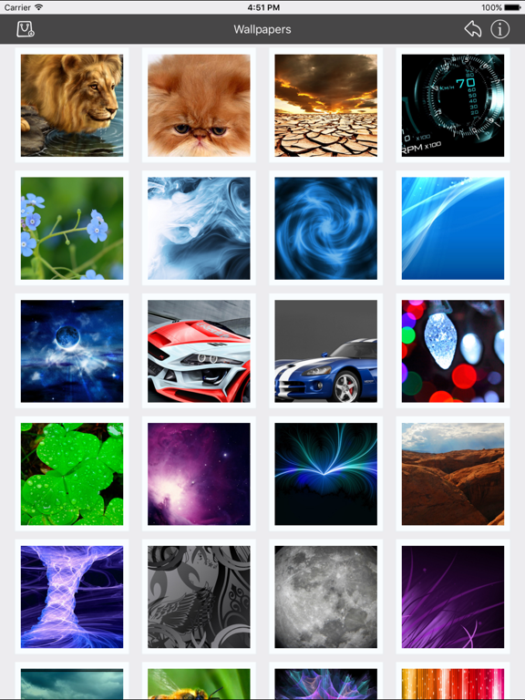 Wallpapers_Collection_Premium iPadOS App Screenshot 1
