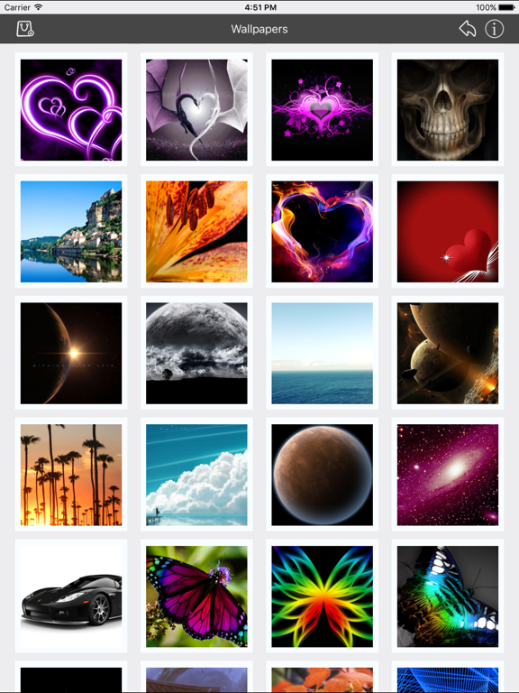 Wallpapers_Collection_Premium iPadOS App Screenshot 3