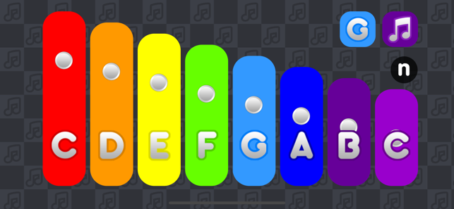 Xylophone HD Nitrio iOS App for iPhone and iPad