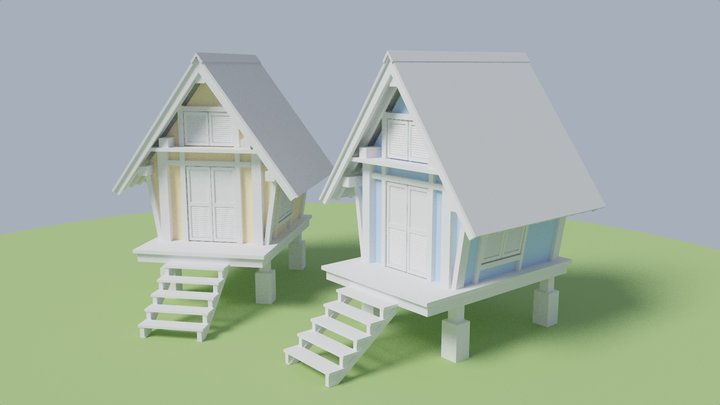 Stilt houses