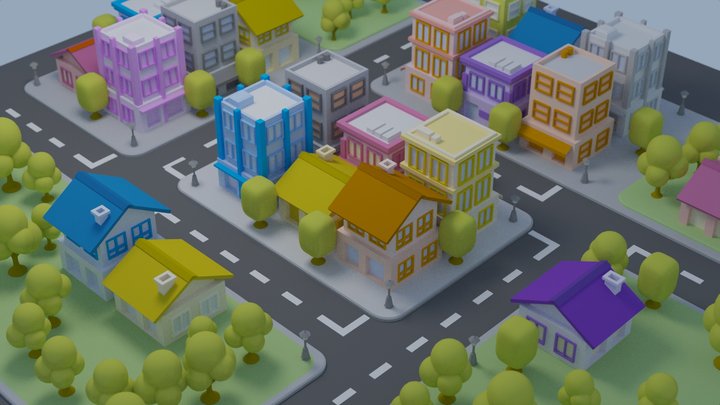 City street scene