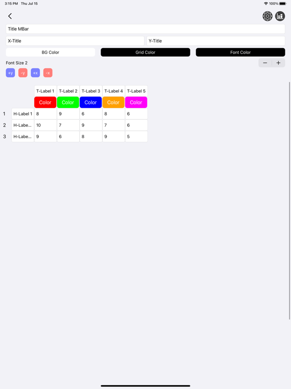 3D_Chart_Maker iPadOS App Screenshot 7