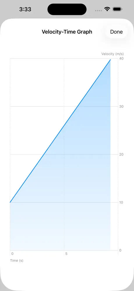 Acceleration_Calculator_Plus iOS App Screenshot 2