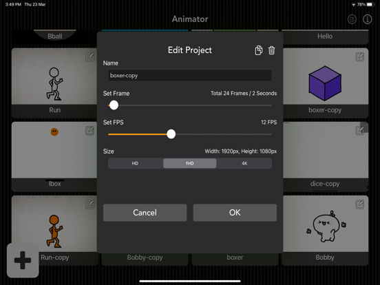 Animator_Plus iPadOS App Screenshot 10