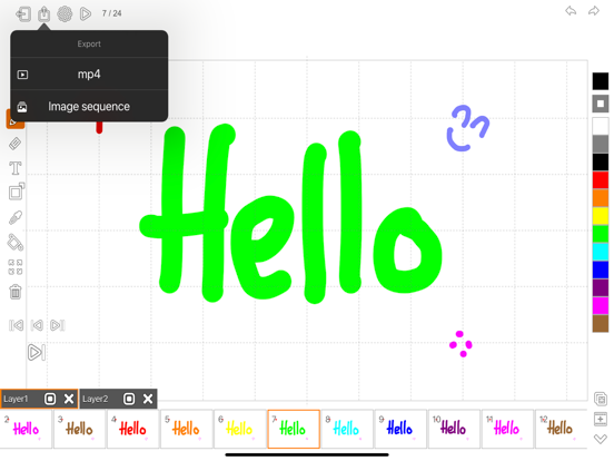 Animator_Plus iPadOS App Screenshot 8