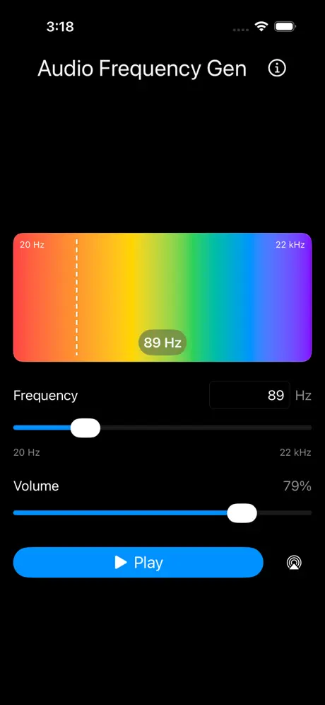 Audio_Frequency_Gen_Pro iOS App Screenshot 4
