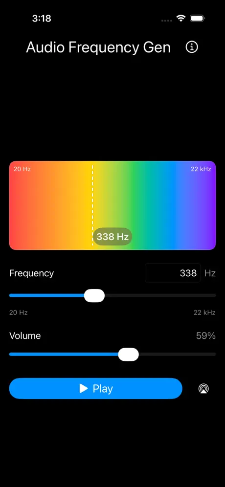 Audio_Frequency_Gen_Pro iOS App Screenshot 5
