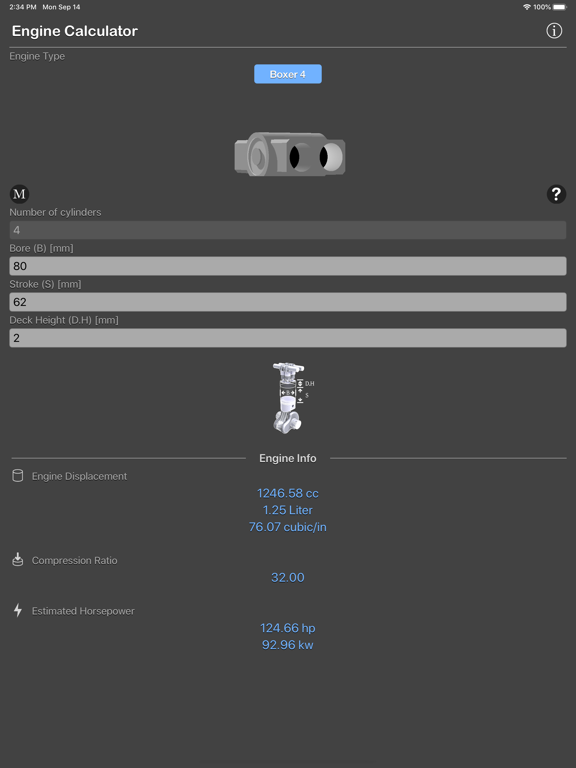Engine_Calculator_Plus iPadOS App Screenshot 4