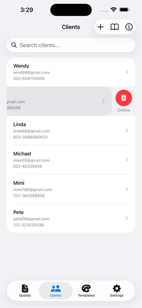 Freelances_Quote iOS App Screenshot 6