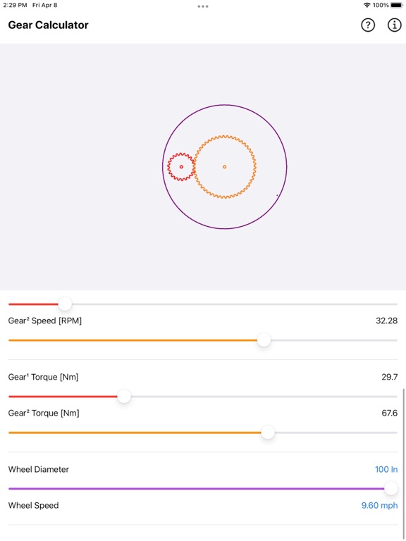Gear_Simulation_and_Calculation iPadOS App Screenshot 10