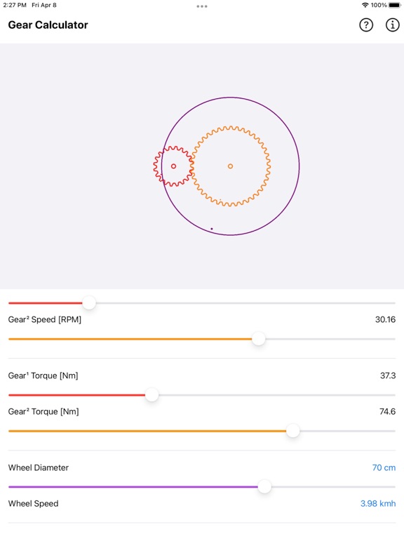Gear_Simulation_and_Calculation iPadOS App Screenshot 6