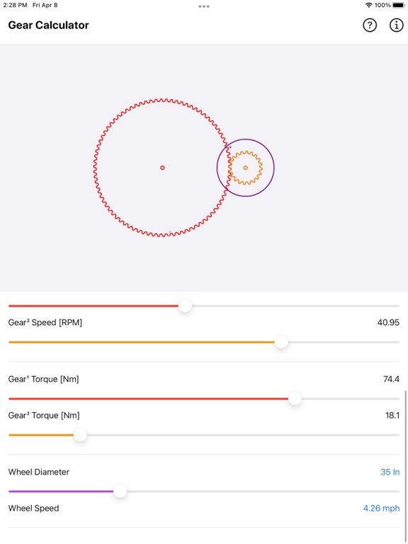 Gear_Simulation_and_Calculation iPadOS App Screenshot 8