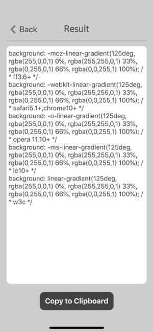 Gradient Image Generator iOS App for iPhone and iPad